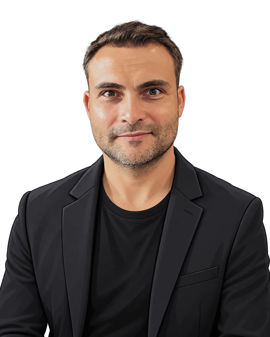 Ilustrowany avatar Pawła